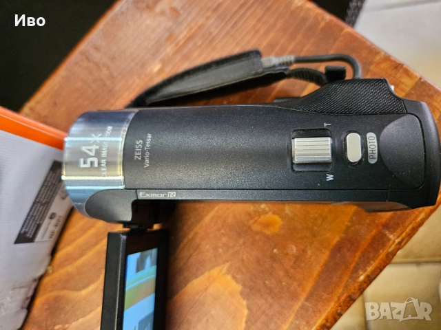 Видеокамера Sony HDR-CX240E Пълен комплект, отлично състояние., снимка 9 - Камери - 52077128