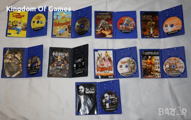 Игри за PS2 The Simpsons/Gladiator/Legion/Kessen/Catwoman/Marvel/Tekken 4/Godfather/Rayman/MikeTyson, снимка 11 - Игри за PlayStation - 54097586