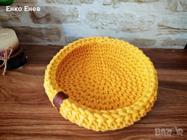 Изработка на ръчно плетени изделия, снимка 7 - Декорация за дома - 36484211