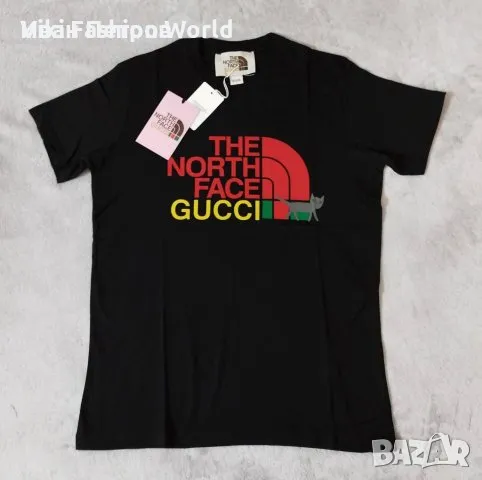 GUCCI дамска тениска THE NORHT FACE, снимка 1 - Тениски - 47425953