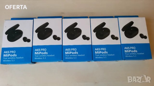 Безжични слушалки Mipods True Wireless 5.3 A65 Pro, снимка 2 - Слушалки, hands-free - 47030723