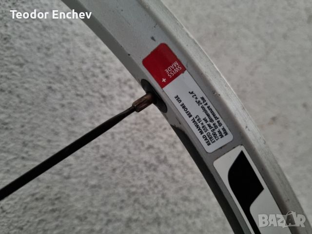 Капли 26' DT Swiss tricon tubeless disc MTB, снимка 3 - Части за велосипеди - 45593007