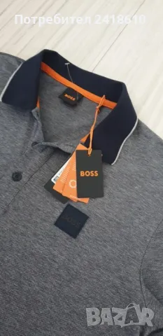 Hugo Boss PeOxford Pique Cotton Mens Size M НОВО! ОРИГИНАЛНА Тениска!, снимка 1 - Тениски - 47567362