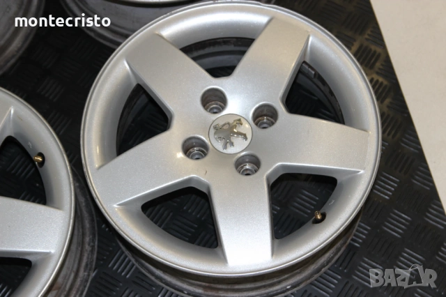Алуминиеви джанти Peugeot 207 (2006-2014г.) 15 цола / 4x108 / 65.1 Пежо 207, снимка 12 - Гуми и джанти - 53932695