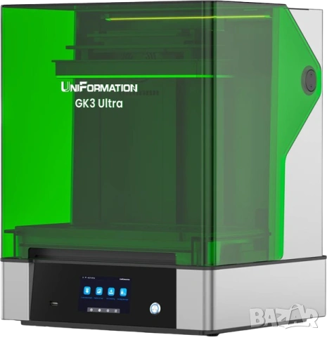 UniFormation GK3 Ultra Резинов принтер с резолюция 16K (с бонус 4 литра ресин и 2 касети)