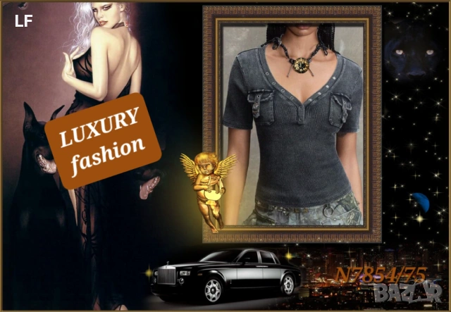 Дамски блузи с къс ръкав, снимка 3 - Корсети, бюстиета, топове - 52398724