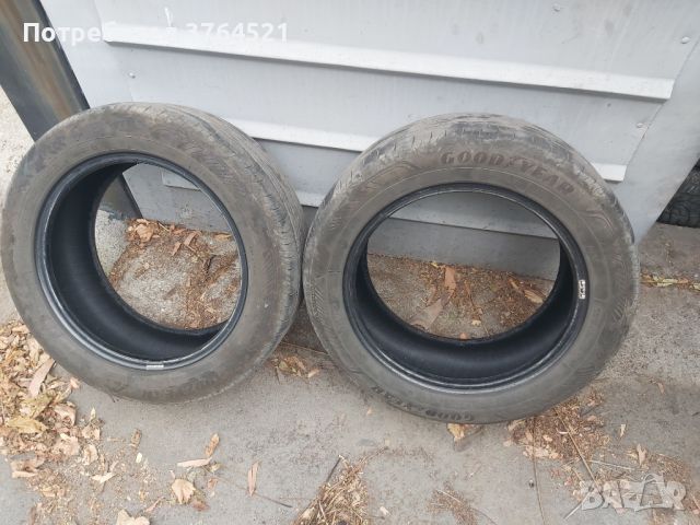 Продавам 2 бр. летни гуми Употребявани 16 цола. Марка Goodyear.  Dot 0822, снимка 1 - Гуми и джанти - 46656876