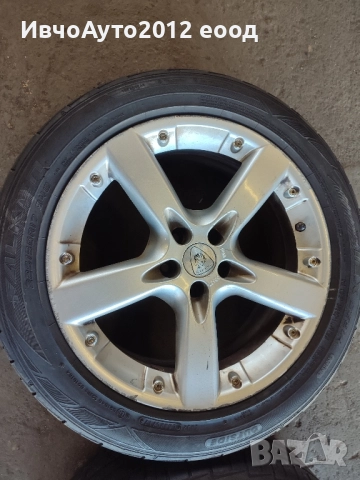 Алуминиеви джанти 17 Peugeot Expert 807 Citroen Berlingo C8 Fiat scudo ulysse, снимка 3 - Гуми и джанти - 51793872