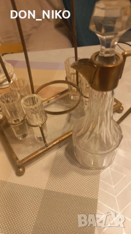 Сервиз за Ликьор, снимка 7 - Антикварни и старинни предмети - 53832489