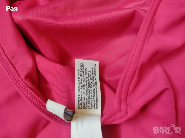 Calvin Klein цял бански в циклама, снимка 11 - Бански костюми - 50665134