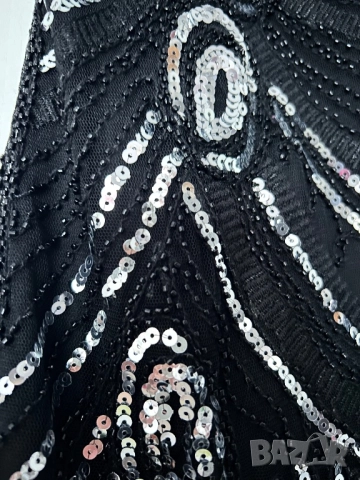 Разпродажба спешно! Нова Рокля с пайети S/M, снимка 6 - Рокли - 52841178