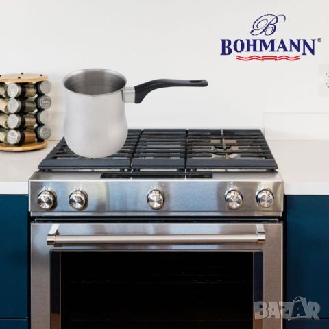 Джезве Bohmann BH 9707, 700ml, неръждаема стомана, снимка 1 - Други - 46383275