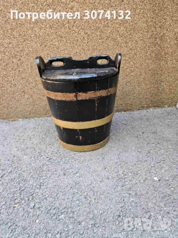 Ретро кофа от дърво