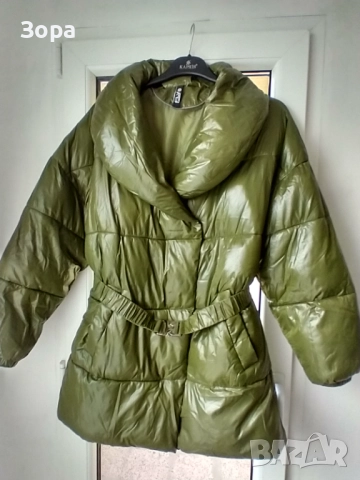 Дамско КАЧЕСТВЕНО Яке с Пълнеж от Пух, НОВО !