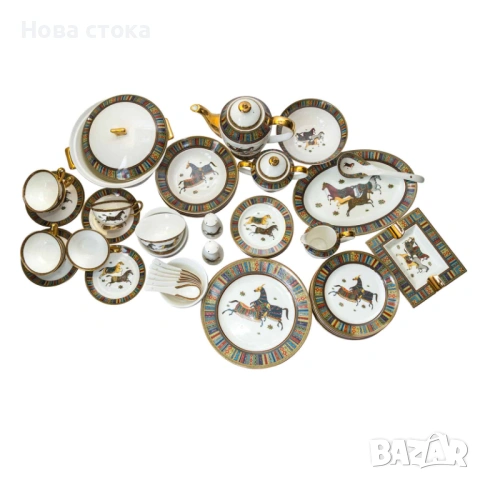 Луксозен сервиз Хермес, 58 части