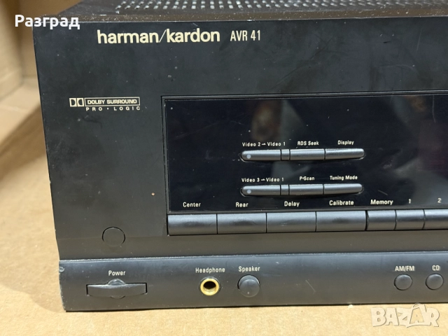 Ресийвър Harman / Kardon AVR 41, снимка 2 - Ресийвъри, усилватели, смесителни пултове - 52902651