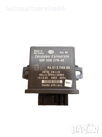 Модул за управление на фарове Hella за Peugeot 407 3.0 Купе (2005-2012) 9651378880, снимка 3 - Части - 53683987
