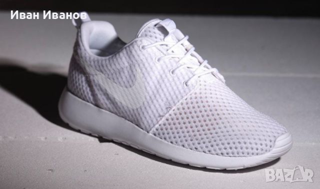 маратонки NIKE ROSHE ONE BR "TRIPLE WHITE" номер 40,5-41, снимка 5 - Маратонки - 45456850