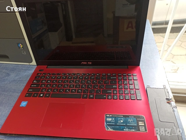Лаптоп ASUS X553s на части 