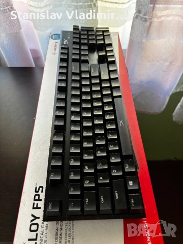Клавиатура hyper X alloy fps , снимка 1