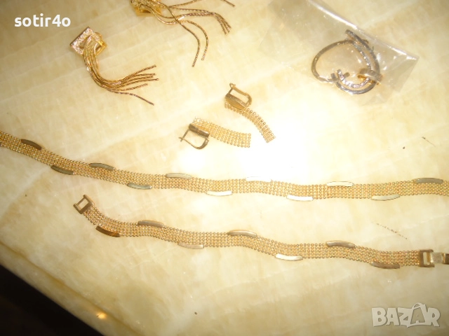 бижута ,обеци,гривни, синджир, висулки., снимка 4 - Бижутерийни комплекти - 39567830