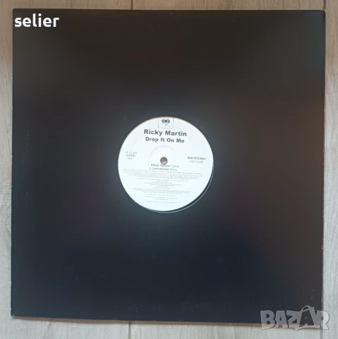 Ricky Martin ‎– Drop It On Me Maxi Single 12 Издание на COLUMBIA 🇳🇱 HOLLAND 2005г PROMO издание Съ