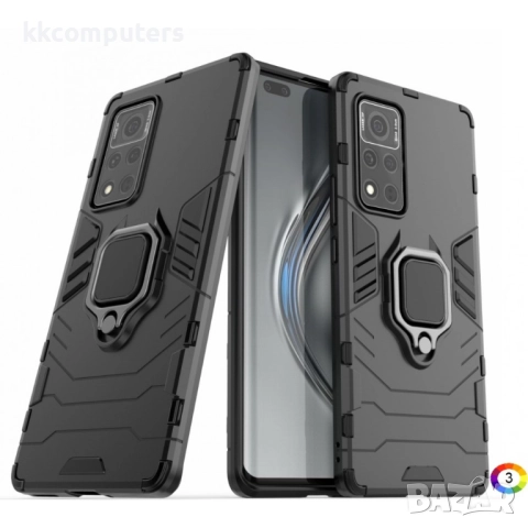 Huawei Honor V40 5G Удароустойчив Ring Holder Калъф и Протектор, снимка 2 - Калъфи, кейсове - 52581365