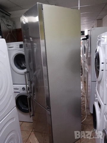 Иноксов комбиниран хладилник с фризер Бош Bosch А+++ с две години гаранция!, снимка 5 - Хладилници - 53346087