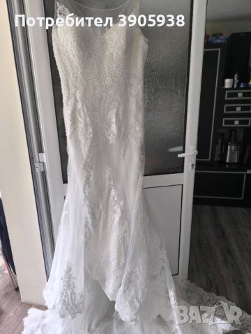 Сватбена рокля 💯💯💯💯само днес 500лв, снимка 1 - Сватбени рокли - 45431254