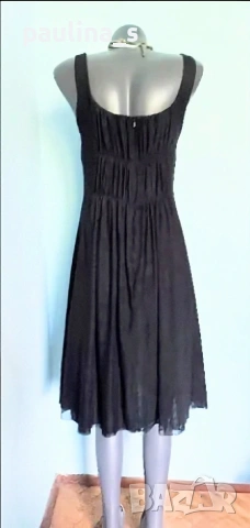 Два различни броя / Памучна и Тюлена маркова рокля с гол гръб "H&M" и "Vila" , снимка 17 - Рокли - 52387084