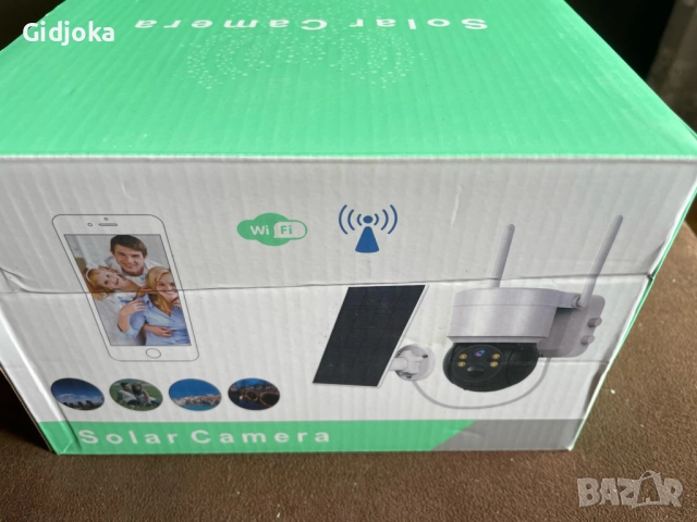Соларна WiFi smart камера, FULL HD 12MP - iCSee, снимка 6 - IP камери - 52209389