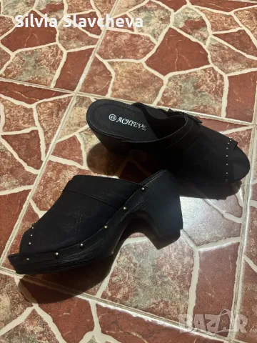 Дамски обувки-тип сабо, снимка 2 - Дамски обувки на ток - 50177617