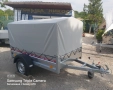 Туристическо ремарке REPO RPP с брезент и шпригли до 750kg., снимка 4