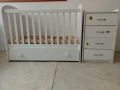Бебешко легло със снрин за повиване, снимка 2