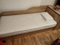 Продавам отлично запазено детско-юношеско легло с отделна ракла и подарък, снимка 4