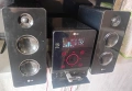 Аудио уредба LG USB CD FM Aux с тонколони диск флашка аукс радио, снимка 1