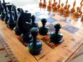 Шах с дървени фигури, снимка 2