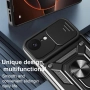 iPhone 16e Удароустойчив Ring Holder Калъф и Протектор, снимка 5