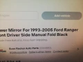 Огледало за Ford Ranger., снимка 4