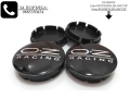 Капачки за джанти OZ Racing черни деко тапи за джанти 52/55 55/60, снимка 3