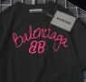 тениска овърсайз баленсиага | Balenciaga черни тениски мъжки, снимка 3