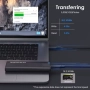 M.2 NVMe SSD кутия, 10Gbps, M.2 SSD към USB 3.1, 2 кабела, Windows7/8/10/11, Mac OS, Linux,, снимка 6