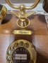 Прекрасен антикварен френски дървен телефон Lyon, снимка 6