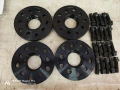 фланци platinium 5х112 и 5х100 12.5мм.+ болтове, снимка 3