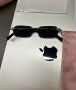 висококачествени очила с черен обикновен калъф и ув защита miu miu , снимка 3