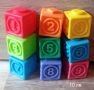 Сензорни гумени кубчета за бебе, снимка 1 - Образователни игри - 45399408
