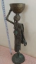 Старинна африканска скулптура статуетка, снимка 5