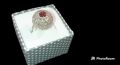 Сребърен масивен пръстен с камъни с безплатна кутийка