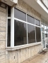 Бяла алуминиева дограма с врати – 24 м², втора употреба, символична цена, снимка 5