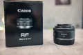 Обектив Canon RF 50mm f1.8 STM - 10/10 (като нов), снимка 1